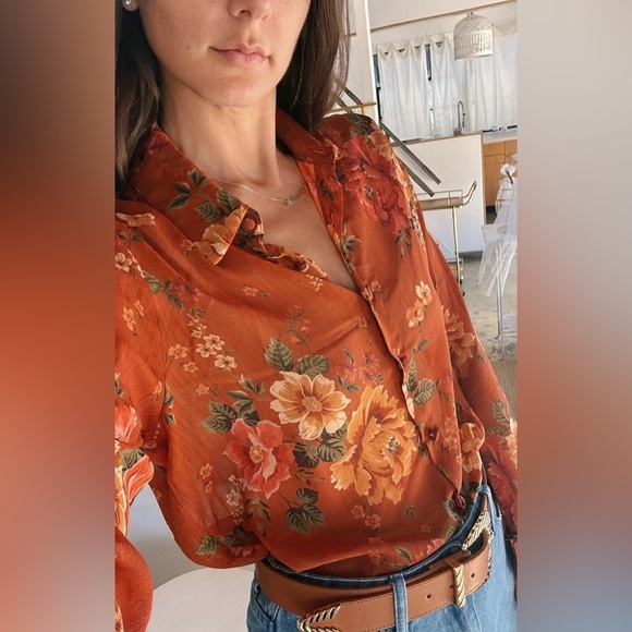 SHOW ME YOUR MUMU Carmela Top In Garden Harvest - Picture 3 of 8